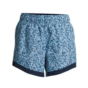 Athletic Works Women's XXL Running Shorts 5” Inseam w/ Liner  Blue with pockets